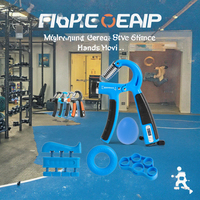 Vente en gros d'équipement d'entraînement portable de musculation d'exercice de fitness à domicile 60kg Renforceurs de poignée en silicone réglables OEM