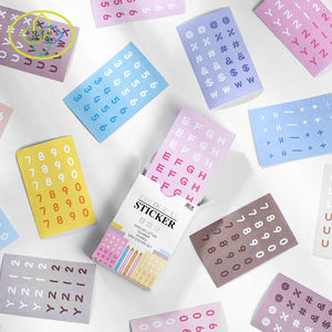 5 Adesivi Lettere E Numeri In Plastica Lucida - Altezza 20 Cm, Per Esterno, Bianco - Foto 14