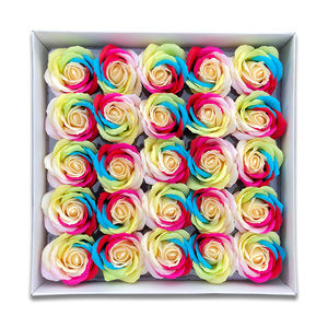 ขายส่ง8เซนติเมตรยักษ์ที่มีสีสันกุหลาบสบู่ดอกไม้สำหรับดอกไม้ DIY ช่อ - Product Image 2