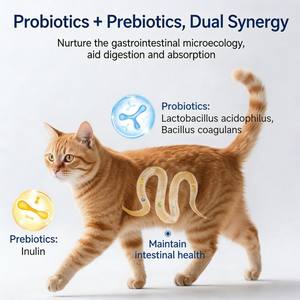 Petop - Golosinas Masticables Suaves para Aliviar las Bolas de Pelo de Gato, Soporte Digestivo con Enzimas, Probióticos y Fibra para Todas las Etapas de la Vida, OEM, Marca Privada, a Granel - Product Image 4