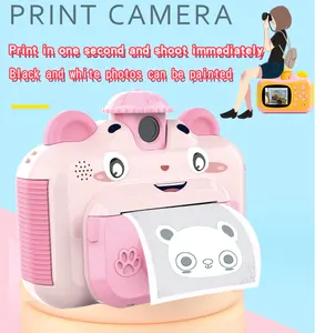 Children Instant Print Camera For Baby Kids 1080p HD Small Mini Camera With Thermal Photo Paper Toys Free Drop Shipping B1