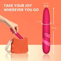 Bullet G-Punkt Klitoris-Vibrator für Frauen 10 Vibrationsmodi Vollsilikon 100% Wasserdicht USB-Aufladbar Erwachsenen-Sexspielzeug