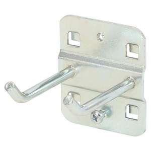 KS TOOLS - 860.0814 Porte-outil à double crochet avec extrémités courbées à 45 °-PANNEAUX, CROCHETS ET PORTE-OUTILS PERFORÉS EAN 4042146194348 - Product Image 2