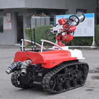 Robot de sauvetage autonome DIMA contrôlé à distance pour la lutte contre les incendies avec système de pulvérisation d'eau