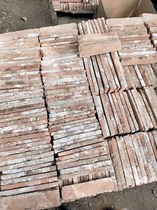 Chapa de ladrillo de arcilla de fuego roja, antigua, reciclada, para pared de construcción - Product Image 5