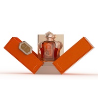 Boîte cadeau en carton à double porte personnalisée avec gaufrage pour flacon de parfum en verre de 50 ml, emballage haut de gamme pour cosmétiques, parfum de voiture |   Verre PCR à 30% |   Certifié UE
