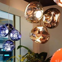 Hängende Deckenleuchte Moderne Lava LED Pendelleuchte PVC Kronleuchter Innenbeleuchtung für Küche Wohnzimmer Schlafzimmer Zuhause