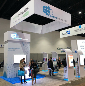 Hly Kích Thước Tùy Chỉnh Và Biểu Tượng Trần Triển lãm Thương Mại Trung Tâm Mua Sắm Sự Kiện Dấu Hiệu Bầu Trời Vòng Tròn Treo Trần Biểu Ngữ - Product Image 6