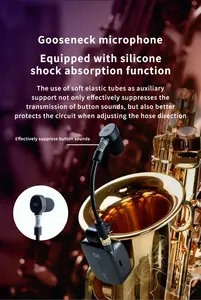 音楽愛好家向け 屋外演奏用 プロフェッショナル DK サックス ワイヤレスマイク MP-10pro - Product Image 6