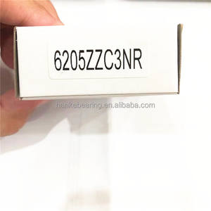 Roulement 6205ZZNR à grande vitesse 6205-2RSNR roulement à billes à gorge profonde <span class=keywords><strong>6205NR</strong></span> avec une bague de verrouillage 6205ZZC3NR - Product Image 1