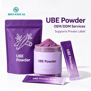 Polvo de Ube Orgánico de 1kg a Precio de Fábrica, Polvo de Ñame Morado Soluble en Agua para Té de Burbujas, Stock Crudo - Product Image 1