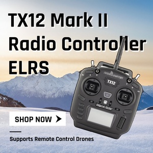 Hot Sales RadioMaster TX12 MKII 16CH Hall Gimbals Support OPENTX and EDGETX Remote Control Transmitter ELRS/CC2500 for <strong>RC</strong> <strong>Drone</strong> - Product Image 1