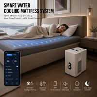 Surmatelas rafraîchissant pour lit Eight Sleep Alternative Advanced Sleep Cooling System avec contrôle précis et système de refroidissement intégré
