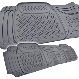 Alfombrillas de PVC Impermeables de Lujo para Auto, 2mm de Grosor, Fáciles de Limpiar, 3/4/5 Piezas, Ajuste Universal, Accesorios Interiores para Auto - Product Image 3