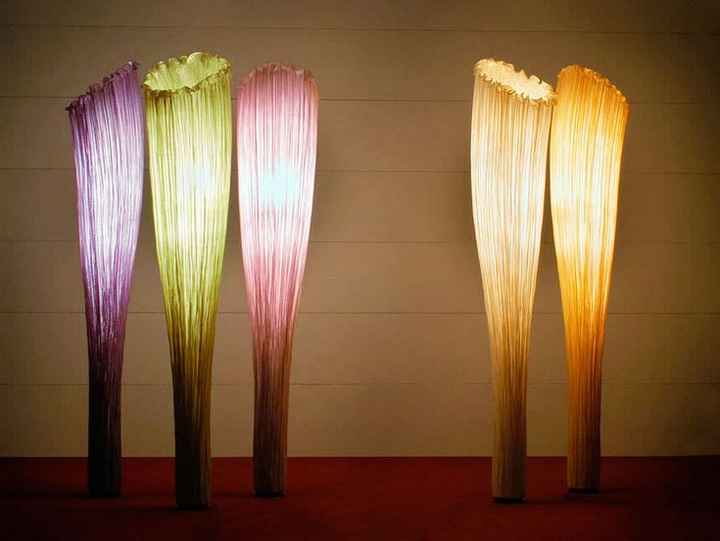 Modern marine fabric floor lamp unique design simple floor lamp trendy