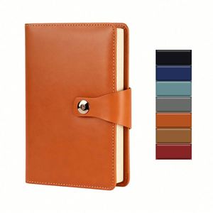Custom A5 Leather Ring Binder Organizer Loose-leaf <b>File</b> <b>Folder</b> 2026 Planner Planners and Journals Notebook - Product Image 1