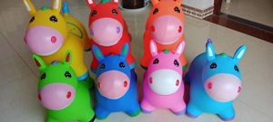 Caballo Inflable de PVC Ecológico, Juguete de Caballo para Niños - Product Image 5