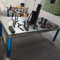 Notre table de soudage 3D équipée permet de fixer rapidement les pièces pour diverses applications de soudage.