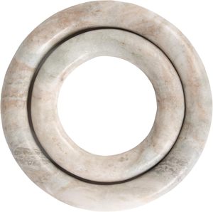 Juego de <span class=keywords><strong>2</strong></span> salvamanteles de mármol marrón antiguo Creative Co-Op - Product Image 3