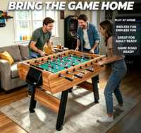 Poignées de baby-foot en MDF, accessoires de table de football, unisexe, personnalisables, pour usage domestique