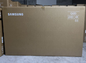 SAMSUNGs <span class=keywords><strong>QLED</strong></span> <span class=keywords><strong>55</strong></span> pouces TV sans cadre système Android nouveau modèle de télévision intelligente <span class=keywords><strong>4K</strong></span> UHD Google Paly Store hôtel afrique ménage - Product Image 6