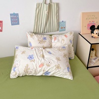 Ensemble de draps de lit en microfibre de luxe, taille king, imprimé, ensemble de literie pour la maison, vente en gros