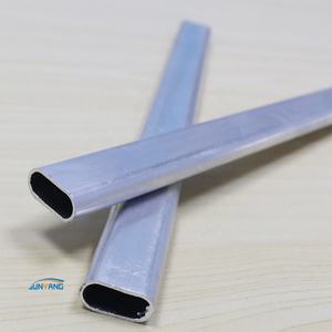 6061 6063 T5 T6 tubo circolare ovale in alluminio tubo semicircolare tubi in alluminio profilo tondo in alluminio estruso - Product Image 3