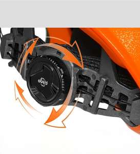 Casque de lampe à LED de sécurité industrielle ABS à fort impact avec visière lors des activités de sauvetage sur les activités de plein air de construction de travaux de sauvetage - Product Image 4