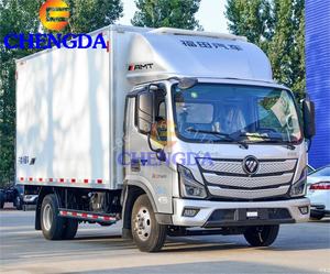 Foton รถบรรทุกแช่เย็น3ตัน6*4 10ล้อมือ<span class=keywords><strong>สอง</strong></span> LHD สำหรับแช่แข็งผักผลไม้ดีเซลเกียร์ธรรมดา - Product Image 1