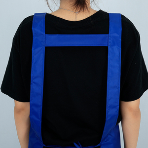 Grembiule Corto in PVC Impermeabile e Resistente all'Olio, Grembiule da <span class=keywords><strong>Lavoro</strong></span> Leggero e Durevole con Tasche per Cucina, Fioristi e Lavori di Pulizia - Product Image 4