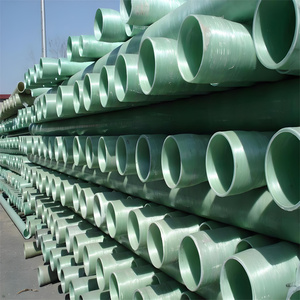 Tuyau en PRF de grand diamètre personnalisé |   Service de découpe de tuyaux en fibre de verre DN1000, anti-feu, anti-corrosion, pour les systèmes de drainage industriels - Product Image 3