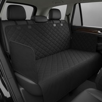Housse de siège auto pour chien en Oxford et polyester, fond rigide avec ceinture de sécurité, protection de siège pour voiture, vente en gros