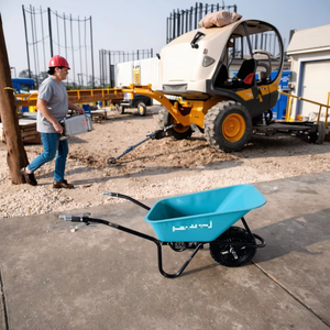 Carriola Elettrica Professionale 500W EWB6414 con Ruote Pneumatiche 24V12A, Velocità 5KM/h, per Giardino e Costruzioni, Carico 150kg, Vendita Diretta - Product Image 1