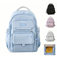 Nouveau Sac à Dos Scolaire Imperméable Personnalisé Tendance, Sac à Dos d'Affaires pour Ordinateur Portable avec Port USB, Sac de Voyage Décontracté pour l'Extérieur