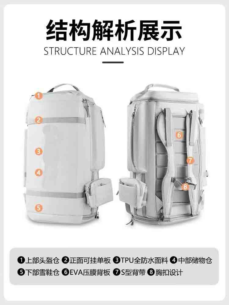 Blanc-sac à dos