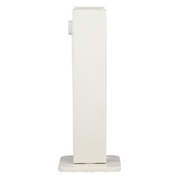 Nouveau modèle de chauffage intelligent pour la maison avec ventilateur PTC, sûr et économe en énergie, avec éclairage, réglage chaud/froid, 2000W, couverture de 300-399 pieds carrés