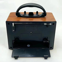 Radio rétro M-1930BT AM/FM avec lecteur MP3, ports TF/USB/Aux, haut-parleur, scanner de canaux, recherche automatique multifonction