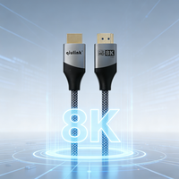 Cable HDMI 2.1 de 48 Gbps y 8K, 5 m, 10 m, 60 Hz, 4K, 120 Hz, Ultra HD, Alta Velocidad, HDR, para Proyector, Monitor de Juegos, Televisor Inteligente