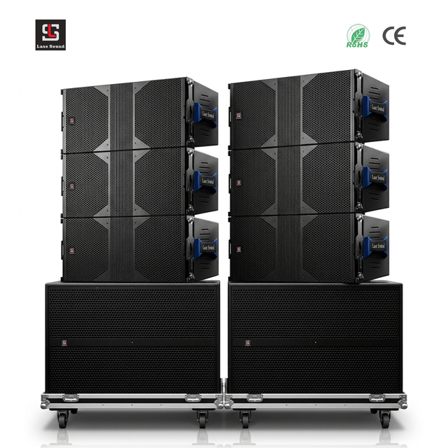 Professional Audio Dual 12inch  Line Array Speaker System pa System Outdoor Concert Sound System