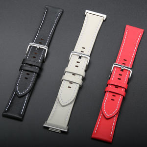 Correa de Reloj de Cuero Genuino para <span class=keywords><strong>Huawei</strong></span> Watch <span class=keywords><strong>Fit</strong></span> 3 y <span class=keywords><strong>Fit</strong></span> 2, Correa de Repuesto de Piel de Vaca de Primera Calidad - Product Image 4