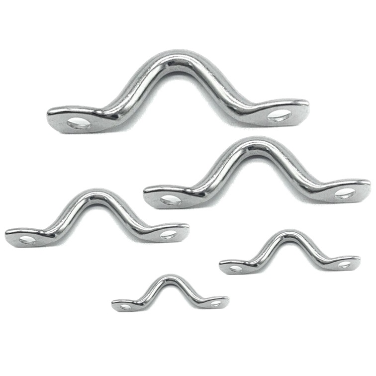 Петли из нержавеющей стали для ног, петли для палубы, Завязывающиеся петли для Каяка, лодки, Каноэ