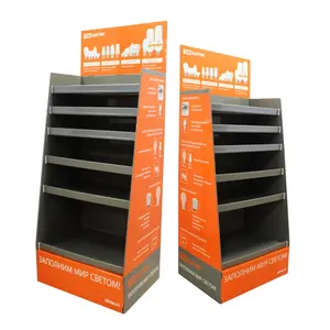 Tùy chỉnh các tông Rack hiển thị cho Xe Dẫn Bóng đèn Bóng đèn máy ảnh cho kệ hiển thị - Product Image 1