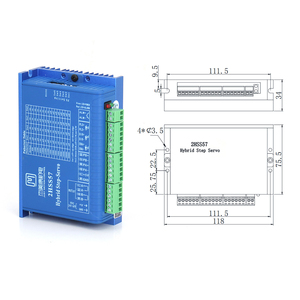 Wavetop-auto JMC 2Phase Closed Loop Step-Servo Motor Driver Kits 2HSS57 + 60J1887EC-1000-LS 3N.m 5A สำหรับเครื่องตัดด้วยเลเซอร์ - Product Image 3