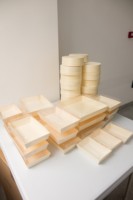 Plateau à gâteau biodégradable de qualité alimentaire en gros