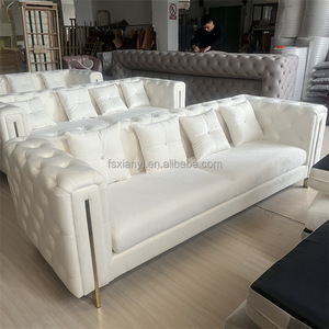 Sofá italiano <span class=keywords><strong>de</strong></span> lujo para sala <span class=keywords><strong>de</strong></span> estar, 3 + 2 + 1 <span class=keywords><strong>plazas</strong></span> con reposabrazos <span class=keywords><strong>de</strong></span> metal dorado, tela <span class=keywords><strong>de</strong></span> terciopelo, cuero, muebles para el hogar <span class=keywords><strong>baratos</strong></span> - Product Image 6