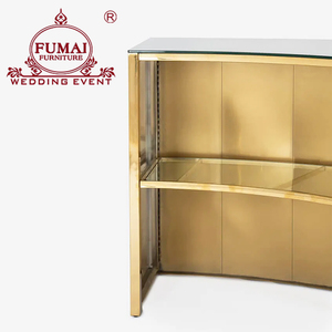 เคาน์เตอร์ต้อนรับงานแต่งงานงานออกแบบได้ตามต้องการเคาน์เตอร์บาร์ไนท์คลับครึ่งวงกลมสำหรับงาน - Product Image 3