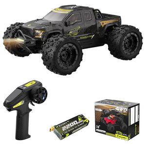 รถบรรทุกมอนสเตอร์ RC ความเร็วสูง 1:14 แบบไร้แปรงถ่าน ควบคุมด้วยรีโมทไฟฟ้า ขับเคลื่อน 4 ล้อ สาย USB ระดับมืออาชีพ สำหรับผู้ใหญ่ - Product Image 2