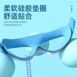 Gafas de natación para niños, montura grande, lentes de PC, impermeables, antivaho, con tapones para los oídos para niños - Product Image 2