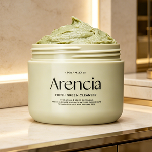 Crema Limpiadora Herbal Verde Arencia 120g, Espuma Suave Botánica, Hidratación Duradera, Limpieza Profunda de Poros - Product Image 1
