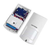 Détecteur de mouvement PIR filaire extérieur étanche 12V-24V, détecteur de mouvement à micro-ondes anti-masquage et anti-interférence pour la sécurité domestique